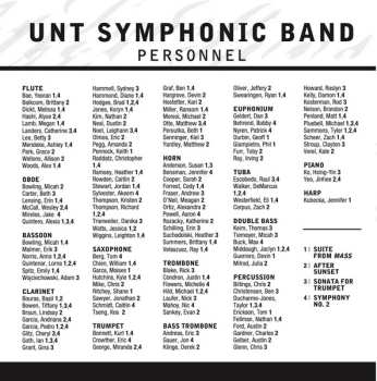 CD University Of North Texas Symphonic Band: After Sunset