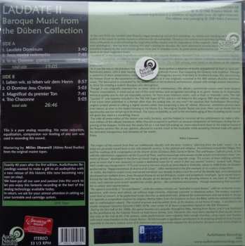 LP Drottningholms Barockensemble: Laudate II - Baroque Music From The Düben Collection LTD | NUM