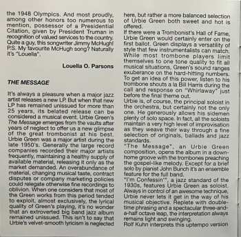 2CD Urbie Green And His Big Band: Complete 1956-1959 Recordings