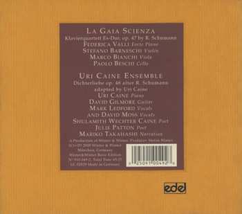 CD La Gaia Scienza: Robert Schumann - Love Fugue