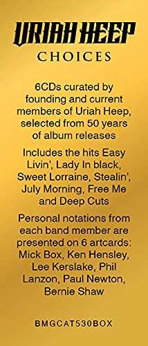 6CD/Doos Uriah Heep: Choices