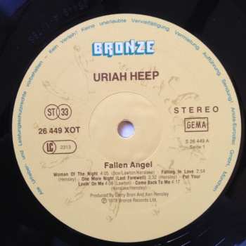 LP Uriah Heep: Fallen Angel