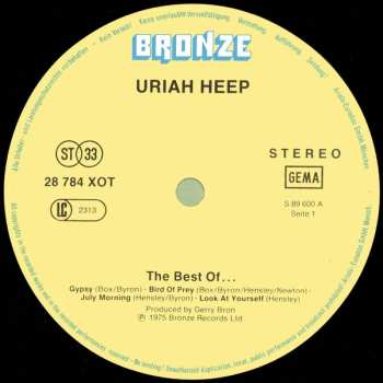 LP Uriah Heep: The Best Of...