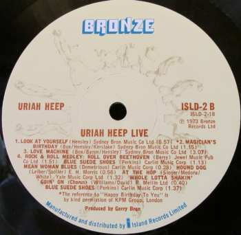 2LP Uriah Heep: Uriah Heep Live