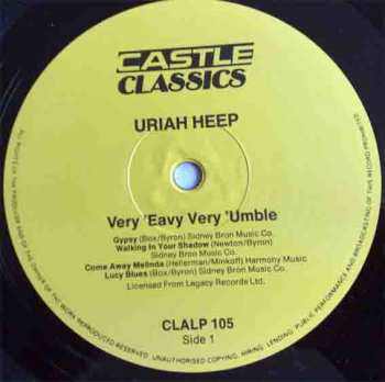 LP Uriah Heep: ...Very 'Eavy ...Very 'Umble