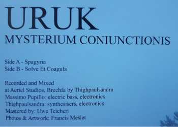 LP URUK: Mysterium Coniunctionis