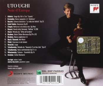 CD Uto Ughi: Note D'Europa