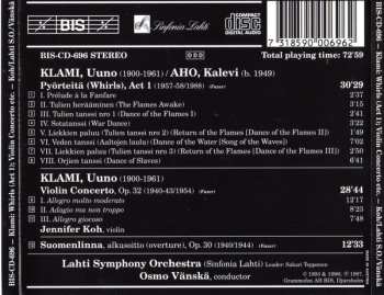 CD Lahti Symphony Orchestra: Whirls, Act 1/ Violin Concerto/ Suomenlinna