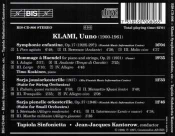CD Tapiola Sinfonietta: Symphonie Enfantine, Hommage A Haendel, Suite For Strings, Suite For Small Orchestra