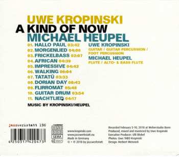 CD Uwe Kropinski: A Kind Of Now