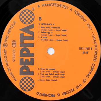 LP V'Moto Rock: II.