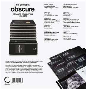 10CD/Doos Various: The Complete Obscure Records Collection 1975-1978 LTD