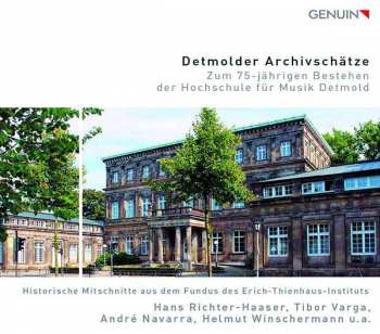 4CD Various: Detmolder Archivschätze - Zum 75jährigen Bestehen Der Hochschule Für Musik Detmold