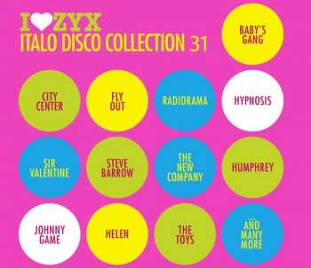 3CD Various: I Love ZYX Italo Disco Collection 31