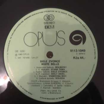 LP Václav Cibulka: Biele Zvonce (White Bells)