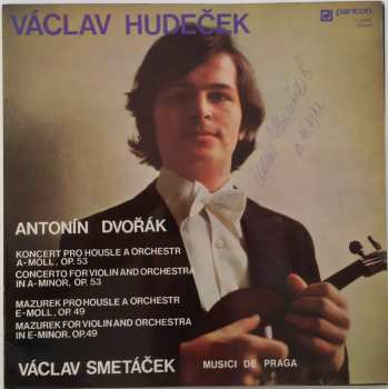 LP Antonín Dvořák: Koncert Pro Housle A Orchestr A-Moll, Op. 53 - Mazurek Pro Housle A Orchestr E-Moll, Op. 49 (73/2)