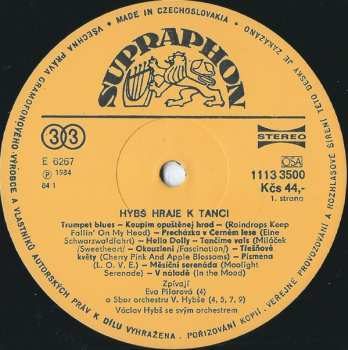LP Václav Hybš: Hybš Hraje K Tanci