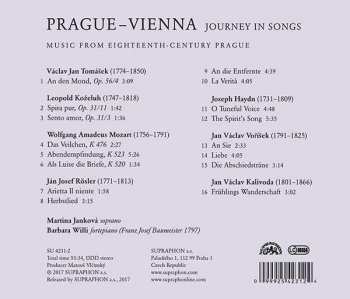 CD Wolfgang Amadeus Mozart: Prague - Vienna (Journey In Songs)