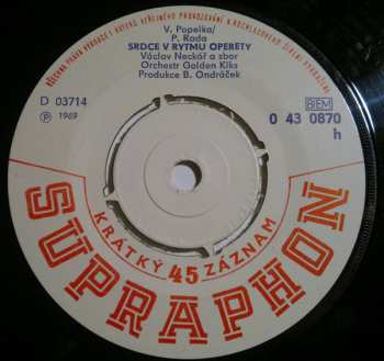 SP Václav Neckář: Malá Lady / Srdce V Rytmu Operety