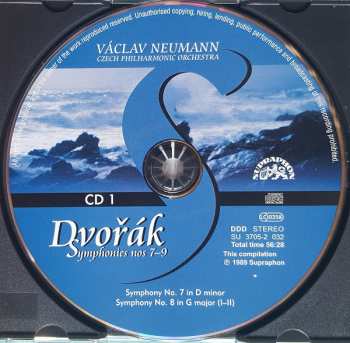 2CD Antonín Dvořák: Symphonies 7-8-9