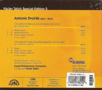 CD Antonín Dvořák: Piano & Cello Concertos
