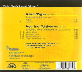 CD Prague Radio Symphony Orchestra: Tristan Und Isolde, Prelude & Liebestod / Symphony 'Pathétique' In B Minor