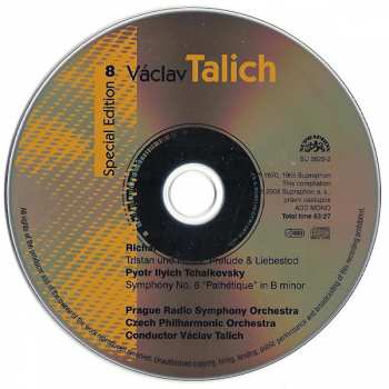 CD Prague Radio Symphony Orchestra: Tristan Und Isolde, Prelude & Liebestod / Symphony 'Pathétique' In B Minor