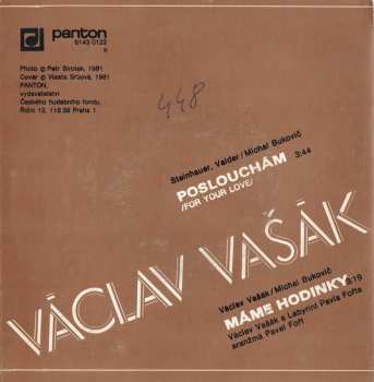 SP Václav Vašák: Poslouchám (For Your Love) / Máme Hodinky