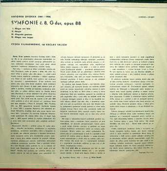 LP Antonín Dvořák: Symfonie Č.8, G Dur / Opus 88