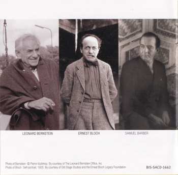SACD Leonard Bernstein: Serenade / Baal Shem / Concerto 