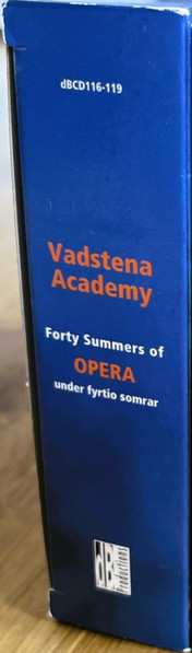 4CD/Doos Vadstena-Akademien: Forty Summers Of Opera = Opera Under 40 Somrar