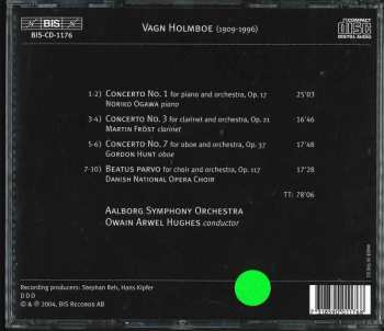 CD Noriko Ogawa: Concertos For Piano, Clarinet And Oboe / Beatus Parvo