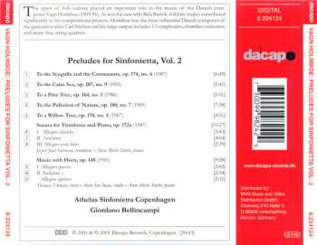 CD Giordano Bellincampi: Preludes For Sinfonietta, Vol. 2