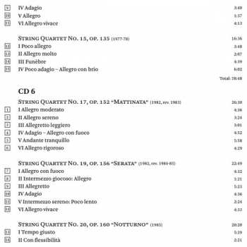 7CD/Doos Vagn Holmboe: The Complete String Quartets