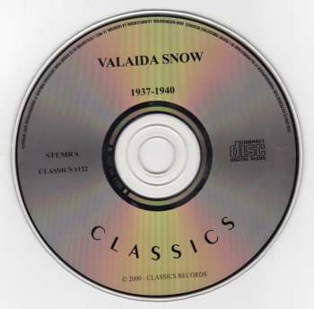 CD Valaida Snow: 1937-1940