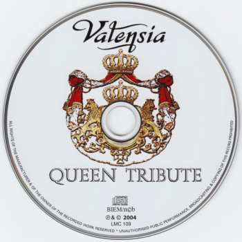 CD Valensia: Queen Tribute DIGI