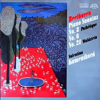 Album Ludwig van Beethoven: Piano Sonatas No. 8 Pathétique - No. 6 - No. 21 Waldstein