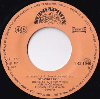 SP Valérie Čižmárová: Správnej Hoch / Mám Už Toho Dost