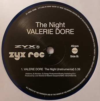 LP Valerie Dore: The Night LTD | CLR
