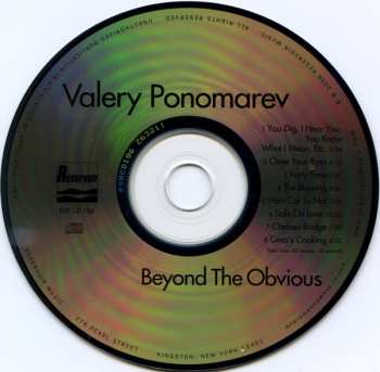 CD Valery Ponomarev: Beyond The Obvious 