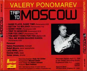 CD Valery Ponomarev: Trip To Moscow