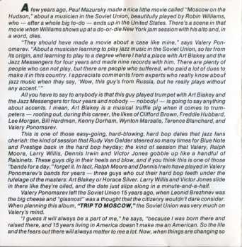 CD Valery Ponomarev: Trip To Moscow