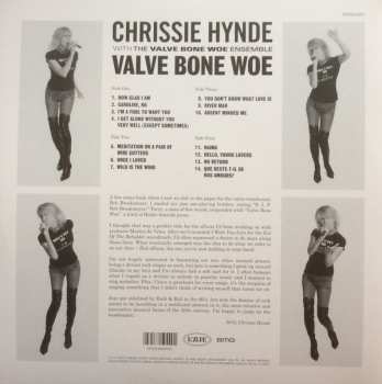 2LP Chrissie Hynde: Valve Bone Woe LTD
