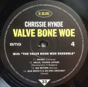 2LP Chrissie Hynde: Valve Bone Woe LTD
