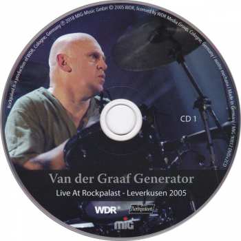 2CD/DVD Van Der Graaf Generator: Live At Rockpalast - Leverkusen 2005