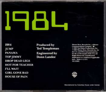 SACD Van Halen: 1984