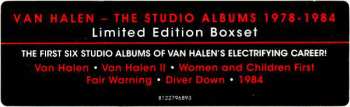 6CD/Doos Van Halen: The Studio Albums 1978 - 1984 LTD