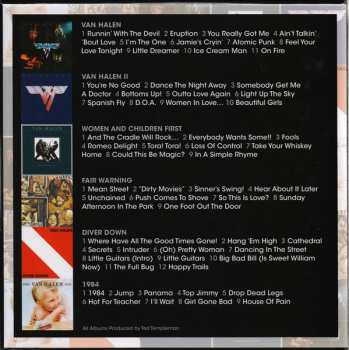6CD/Doos Van Halen: The Studio Albums 1978 - 1984 LTD