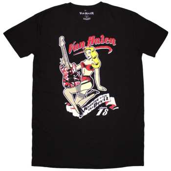 Merch Van Halen: Dames T-shirt Dress Running With The Devil