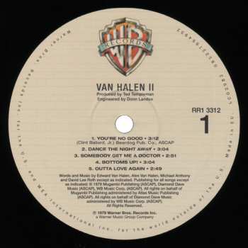 LP Van Halen: Van Halen II